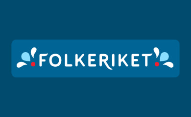 Folkeriket casino logo